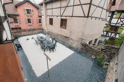 Jardin de l'établissement APPARTEMENT JANGO - Au Calme des Vignes - Parking privatif & Animaux Bienvenus