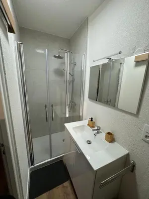 Salle de bains dans l'établissement Appartement centre ville