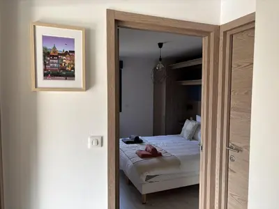 Un ou plusieurs lits dans un hébergement de l'établissement Sweet Escape et Spa