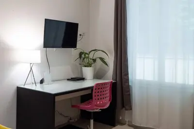Télévision ou salle de divertissement dans l'établissement Franklin - Hyper Centre Mulhouse
