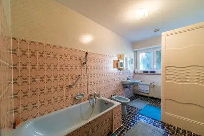 Salle de bains dans l'établissement Le Gîte de la Fontaine - A 30min de Bâle