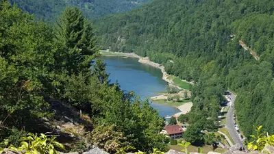 Paysage naturel près de la maison de vacances