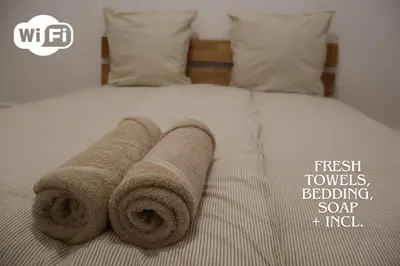 Un ou plusieurs lits dans un hébergement de l'établissement Step-Free Cozy Nest in Mulhouse