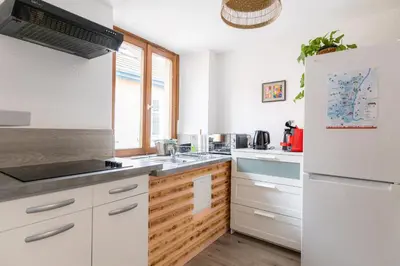 Cuisine ou kitchenette dans l'établissement Centre historique - Au coeur de l'Alsace