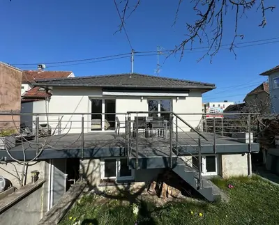 Bâtiment de la maison de vacances