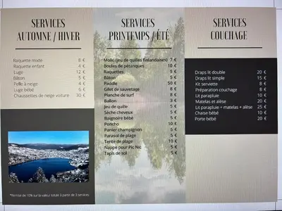 Plan de l'établissement Le Manalac votre Appartement 4-6P au centre ville