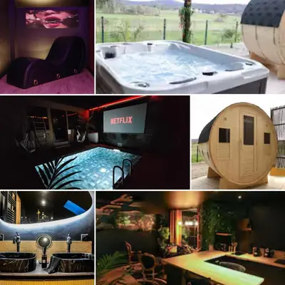 Plan de l'établissement Sanctuaire d'Aphrodite Piscine cinéma & spa