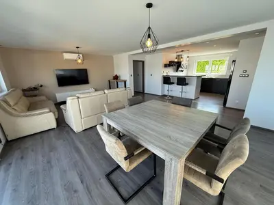 Cuisine ou kitchenette dans l'établissement Appartement attique