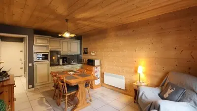 Cuisine ou kitchenette dans l'établissement La Belle Vue Gérardmer