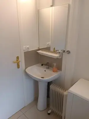 Salle de bains dans l'établissement Le Cosy Appart' Zen - jusqu'à 6p