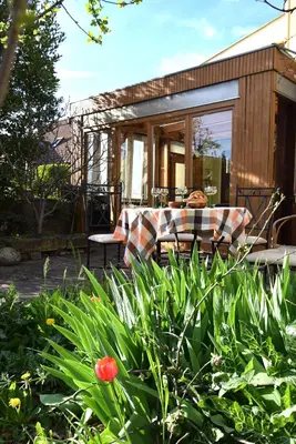 Jardin de l'établissement La maison de papa