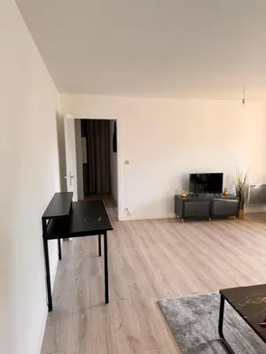Coin salon dans l'établissement Appartement le Fonki st louis centre