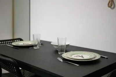 Plan de l'établissement Spacieux Studio, Maison de Maître, Parking Privé sur Place, MULHOUSE CENTRE