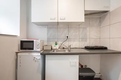Plan de l'établissement Spacieux Studio, Maison de Maître, Parking Privé sur Place, MULHOUSE CENTRE