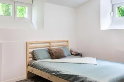 Plan de l'établissement Spacieux Studio, Maison de Maître, Parking Privé sur Place, MULHOUSE CENTRE
