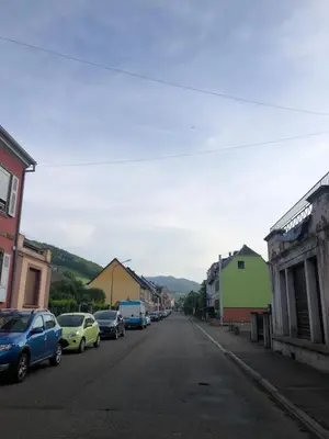 Vue générale sur la montagne ou vue sur la montagne depuis l'appartement