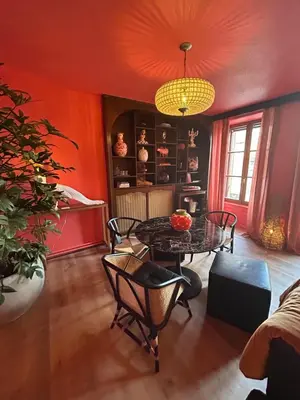 Coin salon dans l'établissement Portofino