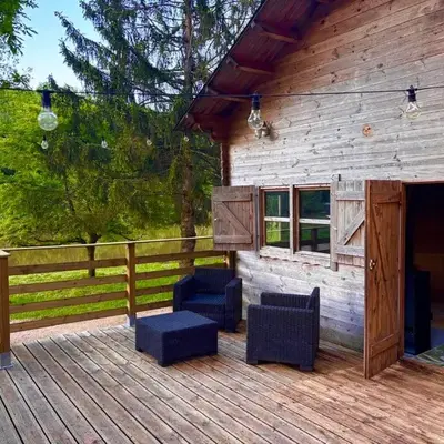 Cabane domaine du morbues