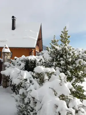 L'établissement Les hauts du Schliffels en hiver