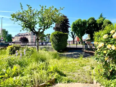 Jardin de l'établissement La Savoureuse