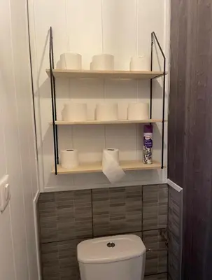Salle de bains dans l'établissement La Savoureuse