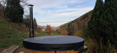 Paysage naturel près de la maison de vacances