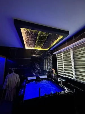 Plan de l'établissement Le Prestige Spa jacuzzi et sauna traditionnel