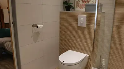 Salle de bains dans l'établissement Le duplex des Marchands