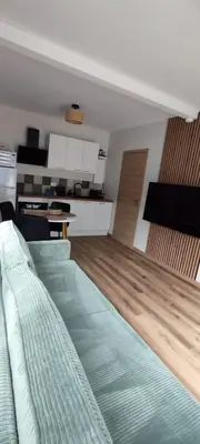 Cuisine ou kitchenette dans l'établissement Chez Matt et Jo