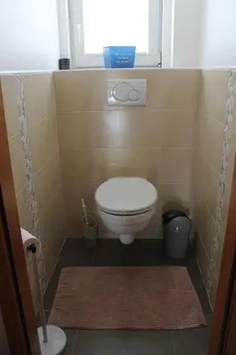 Salle de bains dans l'établissement Gite Rémy&Sylvia