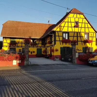 Appartement 6 personnes dans maison alsacienne
