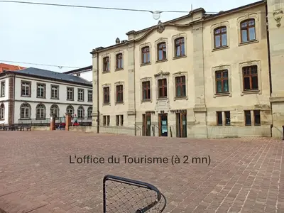 Plan de l'établissement Chambre chez l'habitant - Centre historique - Salle d'eau et WC privés