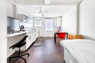 Plan de l'établissement DeLuxe Studio Rénové, Parking Gratuit, MULHOUSE CENTRE