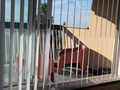 Balcon ou terrasse dans l'établissement Les 3 Zepp