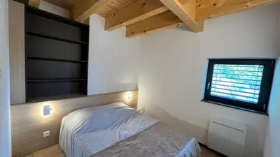 Un ou plusieurs lits dans un hébergement de l'établissement KITTERLELODGE Suite 1 à 5 personnes avec vue