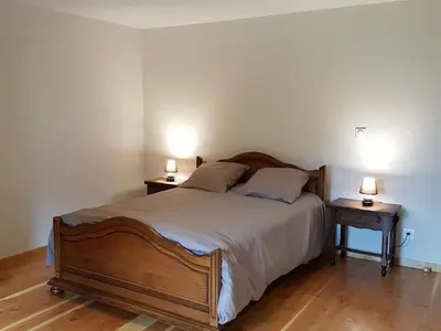 Un ou plusieurs lits dans un hébergement de l'établissement Gîte nature rénové dans les Vosges Saônoises - FR-1-583-459