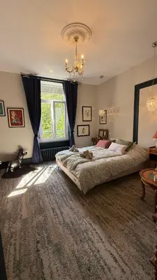 Un ou plusieurs lits dans un hébergement de l'établissement Villa Bartholdi