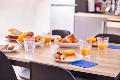 Nourriture dans l'appartement ou à proximité
