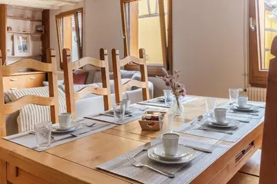 Plan de l'établissement Gîte du Rempart - LA MAISON
