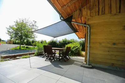 Jardin de l'établissement Le Chalet de la Forêt, ideal for your reunions