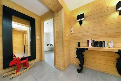 Plan de l'établissement Chalet le Boulonnais, 10p avec sauna et balnéo
