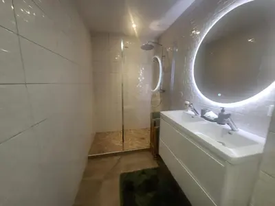 Salle de bains dans l'établissement Le conviviale