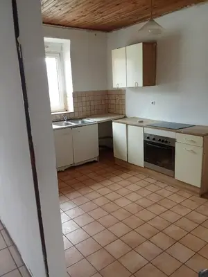 Cuisine ou kitchenette dans l'établissement Room chambre Zimmer in einer Wohnung