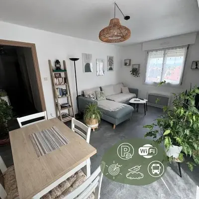 Appartement - Central - Proche gare - Parking - Confort - Moderne