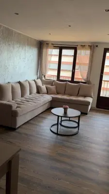 Coin salon dans l'établissement Bel appartement au calme dans copropriété t 3 hauteur Montbéliard