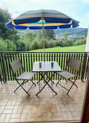 Balcon ou terrasse dans l'établissement La Monarde