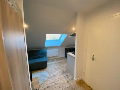 Un ou plusieurs lits dans un hébergement de l'établissement Logement Neuf Cosy avec Espaces Communs Premium 21