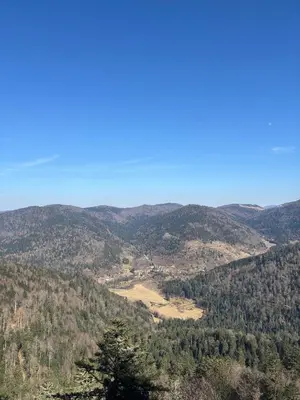 Paysage naturel près de la maison de vacances