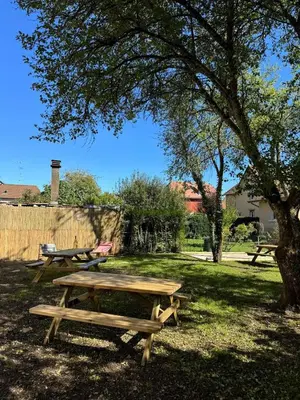 Jardin de l'établissement Logement Neuf Cosy avec Espaces Communs Premium 13