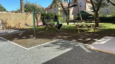 Jardin de l'établissement Logement Neuf Cosy avec Espaces Communs Premium 03